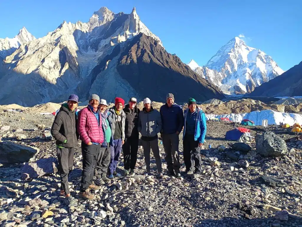 Trekkers At K2
