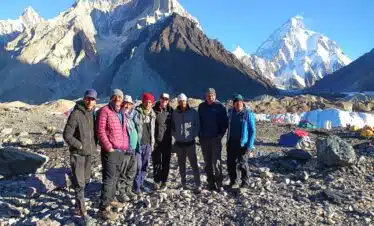 Trekkers At K2