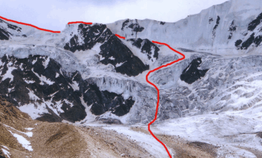 rupal peak trek route