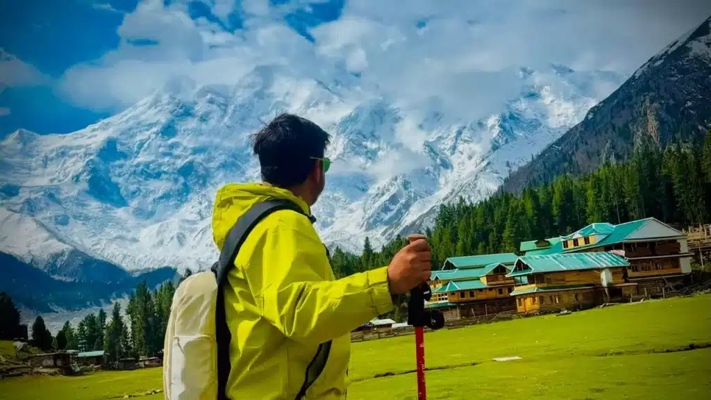 CEO skardu trekker is at fairy meadows