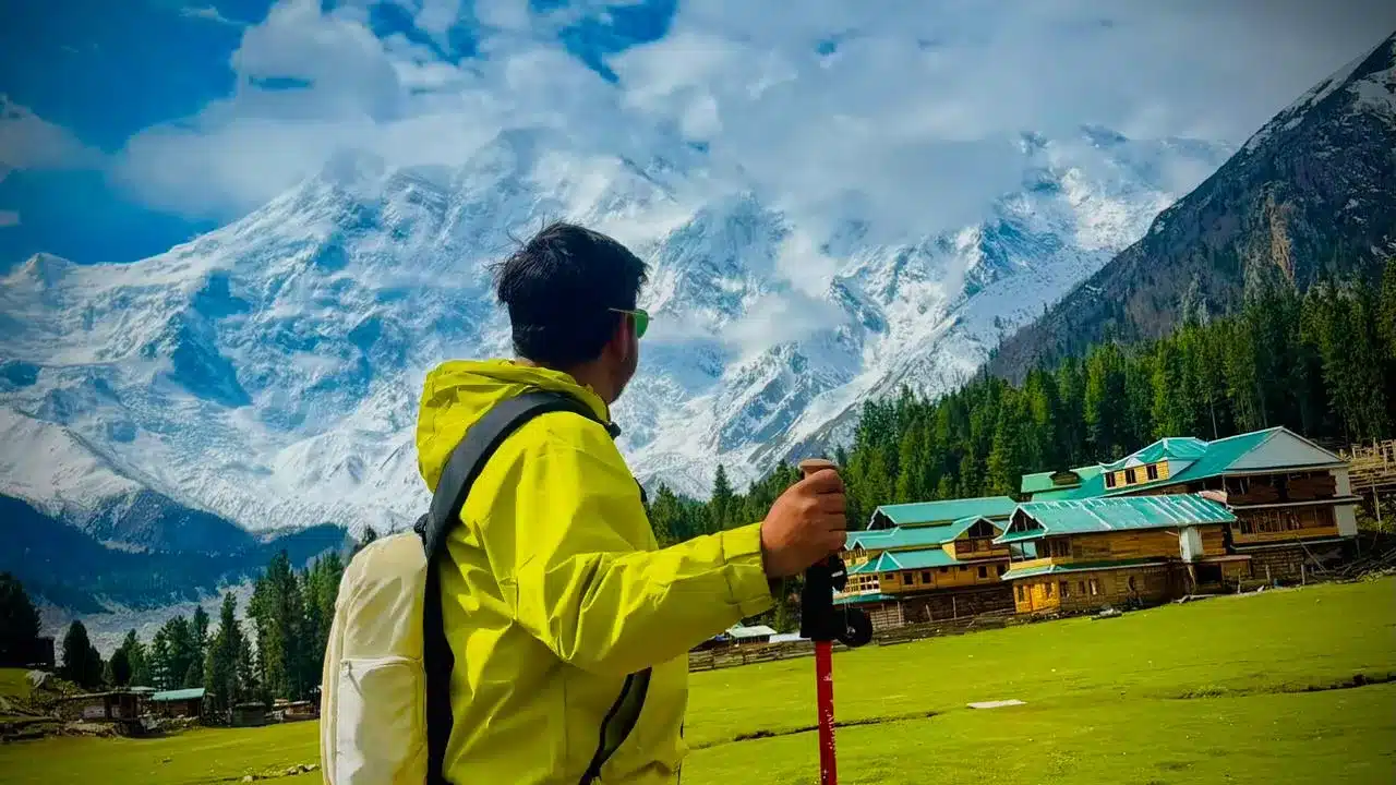 CEO skardu trekker is guiding our trekking team to nanga parbat base camp