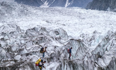 Glaciers view at Patundas Pass Hunza