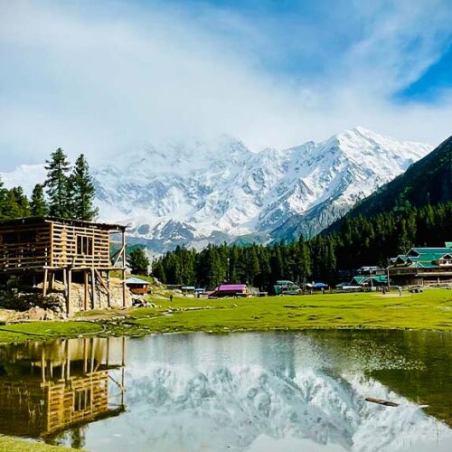 Nanga parbat view from fairy meadows- a picture from skardu trekkers draft