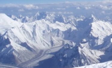 Chogolisa Peak in day light
