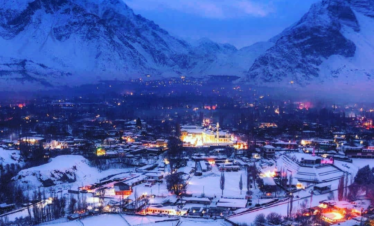 view of skardu city