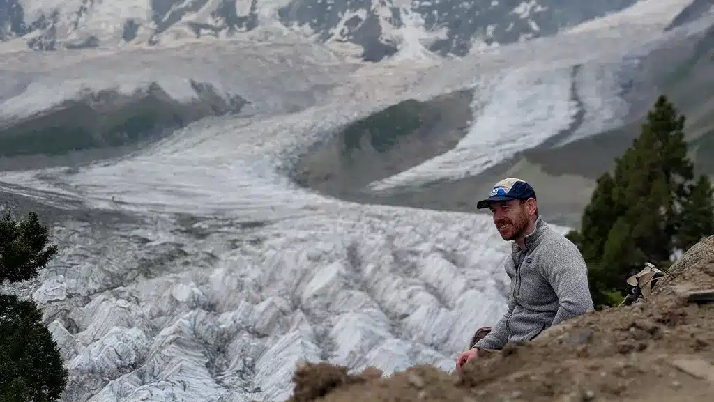 The mother of mist - rakaposhi and the cool breeza from the glacier make you feel alive.