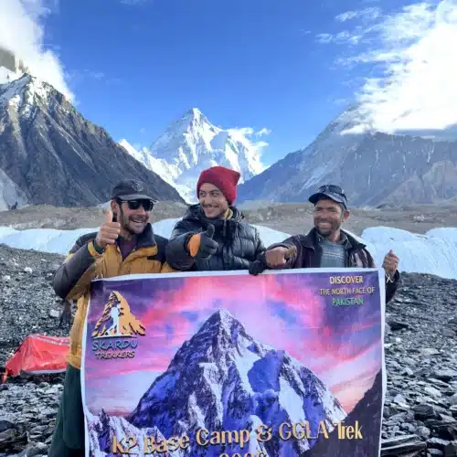 Team skardu trekkers aon k2 basecamp and GGLA trek