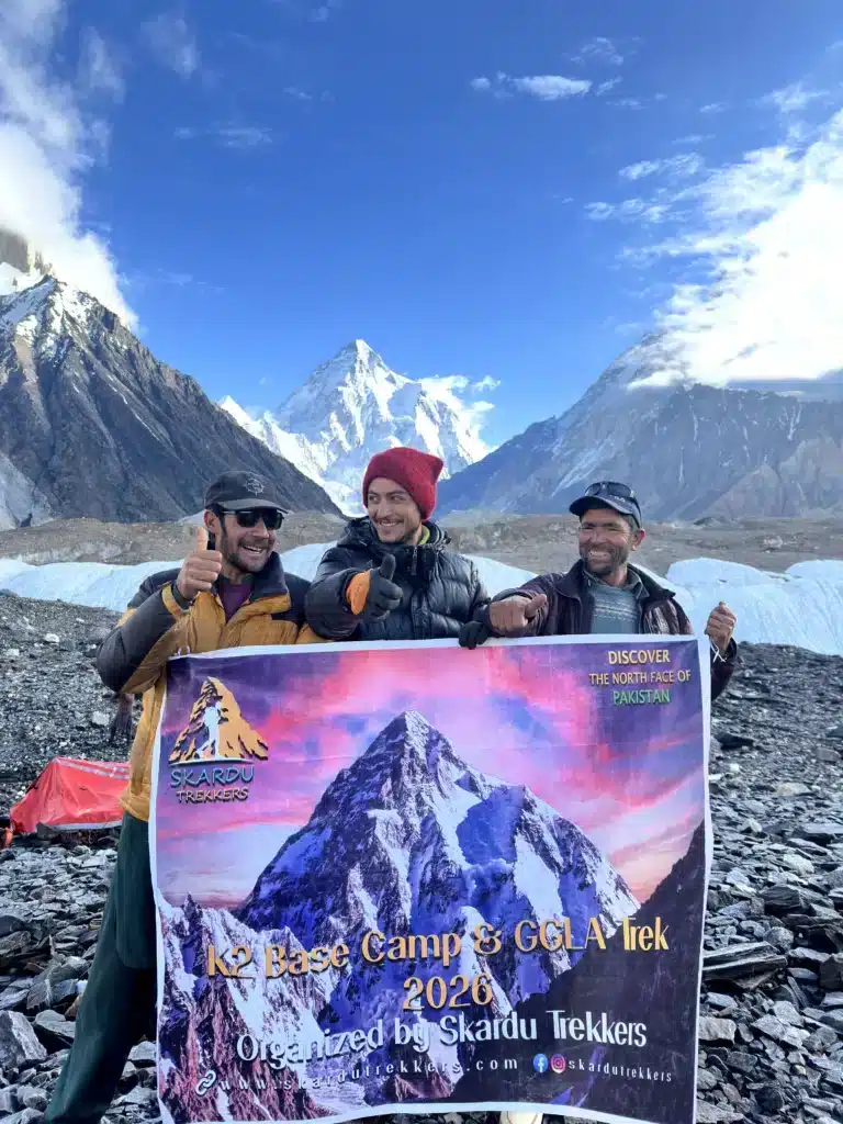 Team skardu trekkers aon k2 basecamp and GGLA trek