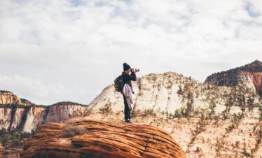 Photography at mountains