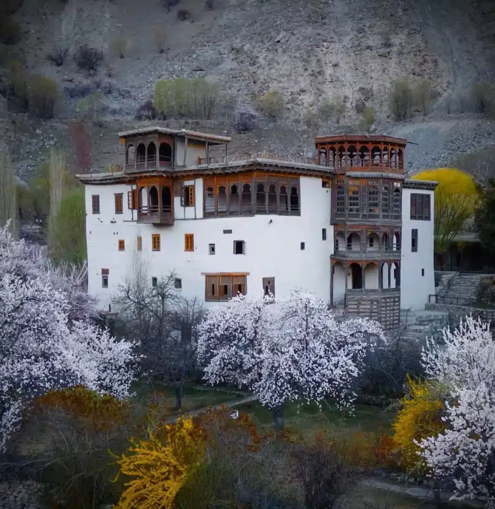 Beautiful view of Khaplu Fort showcasing traditional Balti architecture and heritage