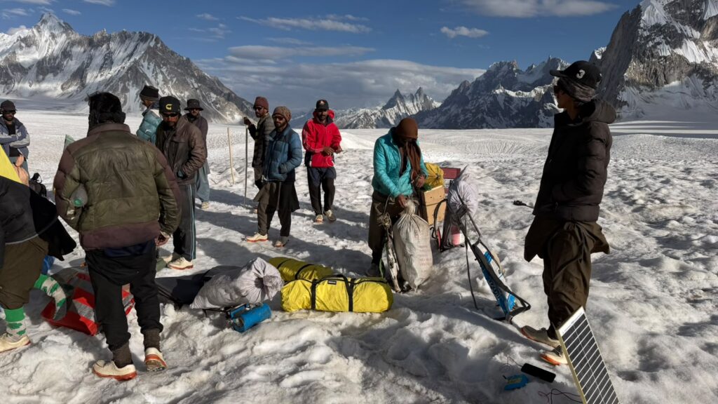 team skardu trekkers recently trek to laila peak basecamp in july 2026