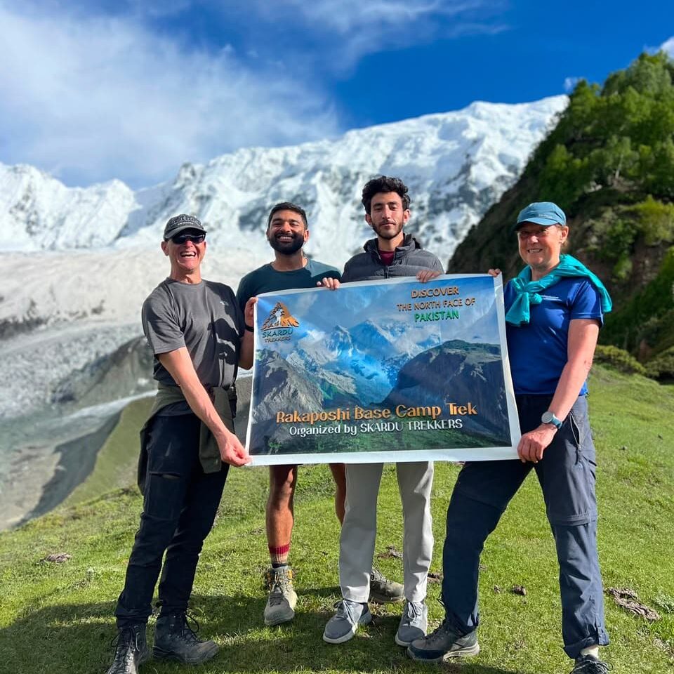 team at rakaposhi basecamp
