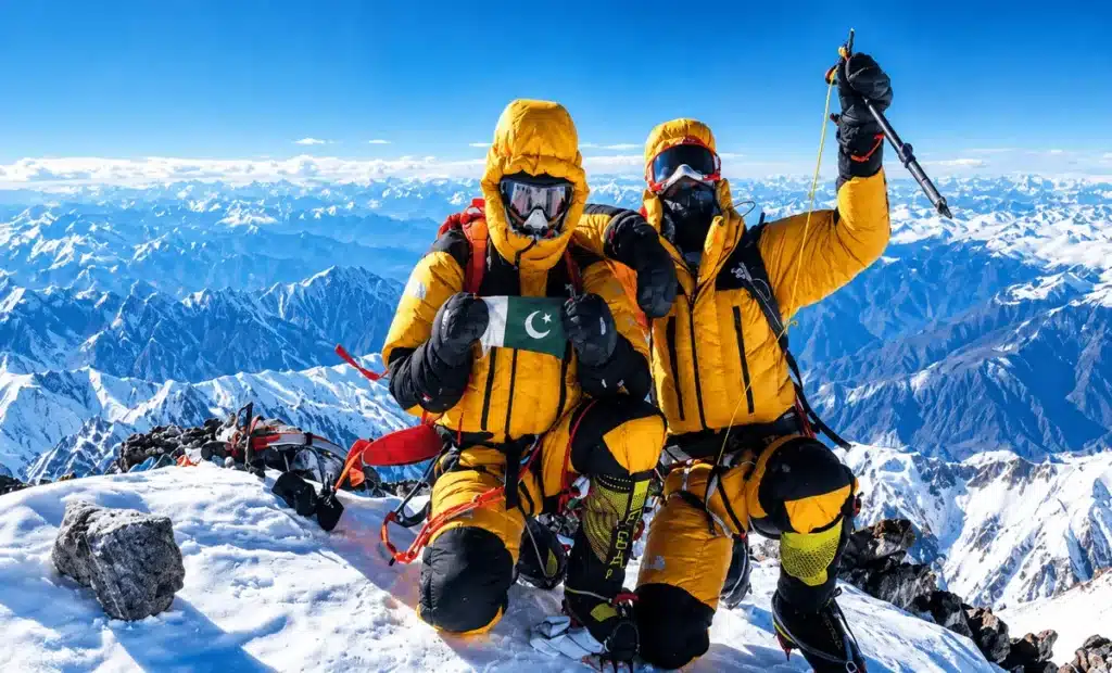 First winter ascent of Nanga Parbat by Simone Moro, Alex Txikon, and Ali Sadpara in 2016